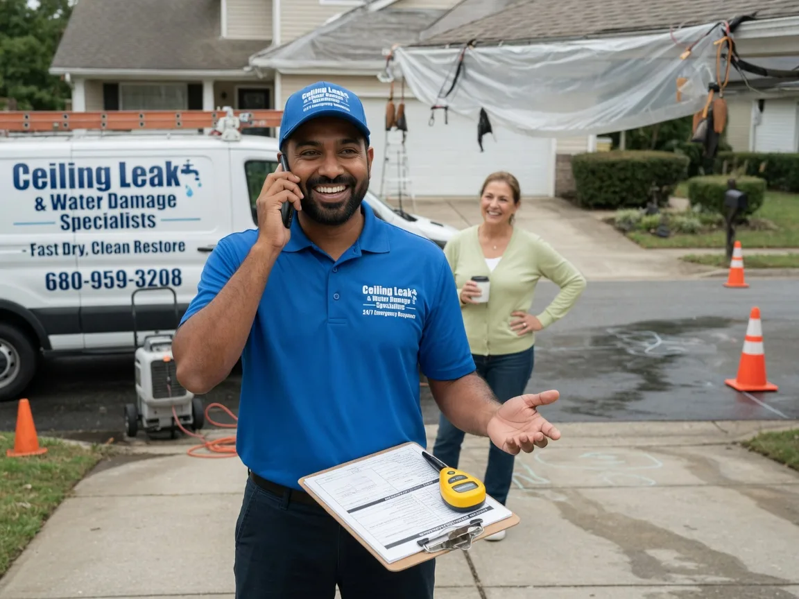 Ceiling Leak Cleanup College Place, WA FAQs